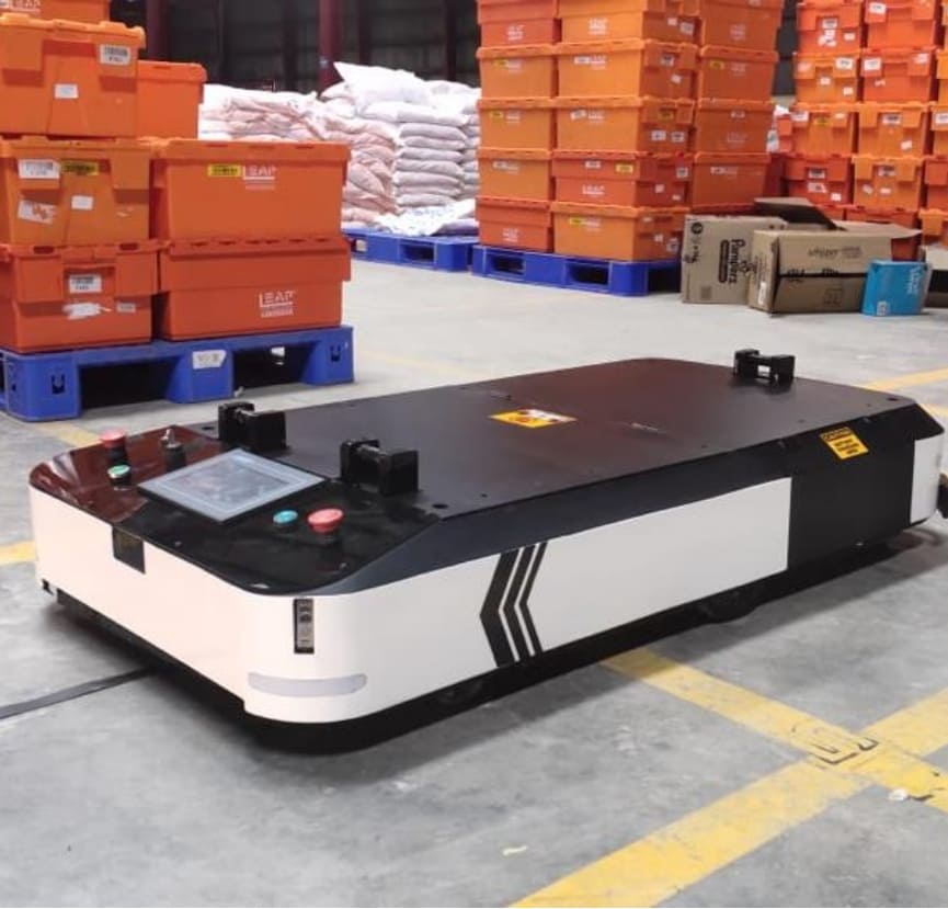 Automated Guided Vehicle AGV |Doozy Robotics Magnetic Automated Guided Vehicle 100-3000 kg